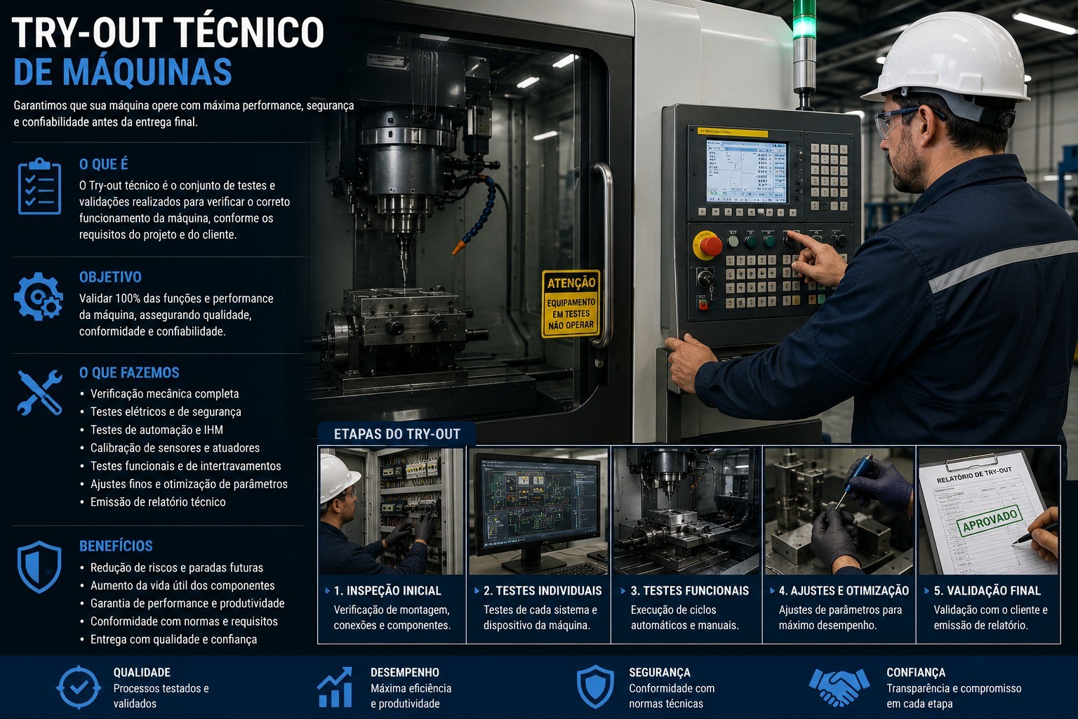 Try-out Técnico de Máquinas